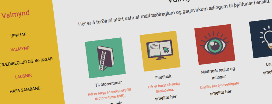 Enskur málvísir (Málfræði)